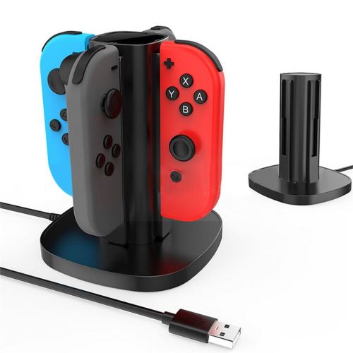 Dock Station de recharge Chargeur avec indication LED pour Nintendo Commutateur Joy-Con