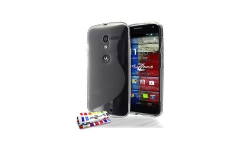 Coque + 3 Films MOTOROLA MOTO X (1st GEN) Le S Gris