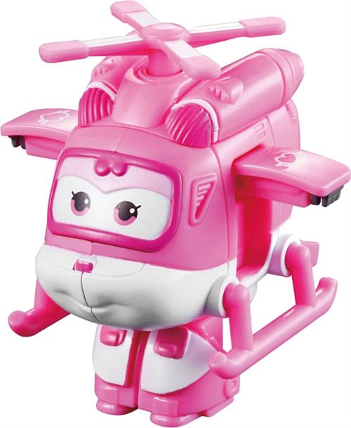 Super Wings pion Transform-A-Bots! Dizzy 6 cm rose