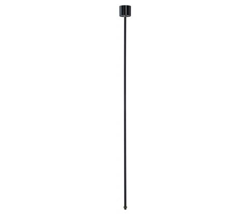 Eutrac suspension rigide pour rail 3 allumages, noire, 120cm