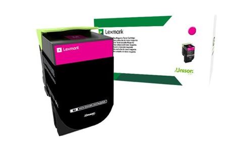 Lexmark 802XM - à rendement extrêmement élevé - magenta - originale - cartouche de toner - LCCP, LRP