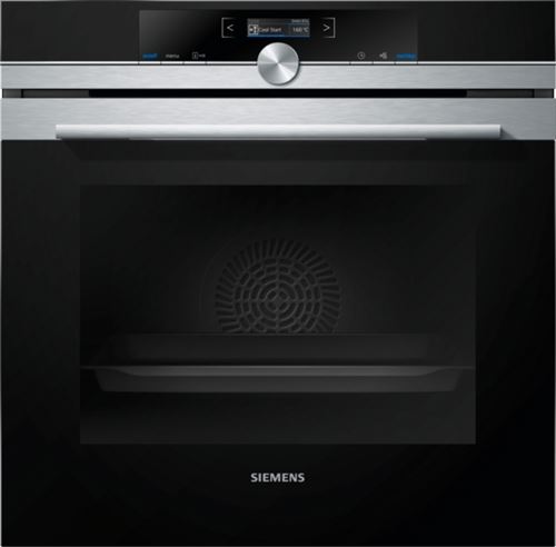 Siemens iQ700 HB672GBS2 - Four - intégrable - niche - largeur : 56 cm - profondeur : 55 cm - hauteur : 58.5 cm - avec système auto-nettoyant - classe A+ - acier inoxydable