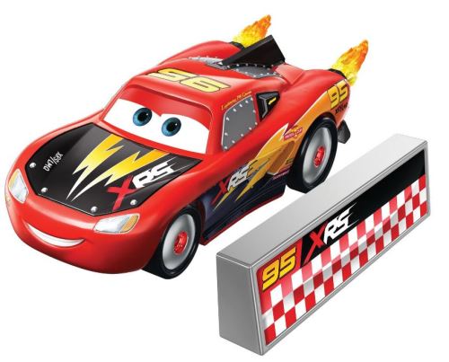 Disney voiture Voitures Lightning McQueen7 cm rouge en 2 parties