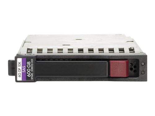 Hpe Enterprise - Disque Dur - 600Go - Échangeable à Chaud - 2.5" Sff - Sas 6Gb/S - 10000 Tours/Min - Smart Buy - avec Support pour HP Smartdrive