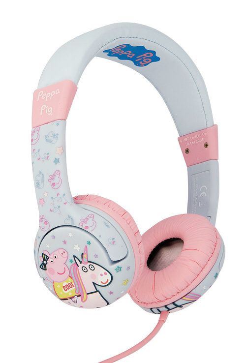 Casque Peppa Pig Unicorn Peppa Kidsafe