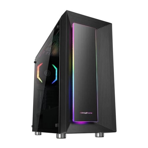 ABKONCORE C510S Cronos - Boîtier sans alimentation - Moyen Tour - Format ATX