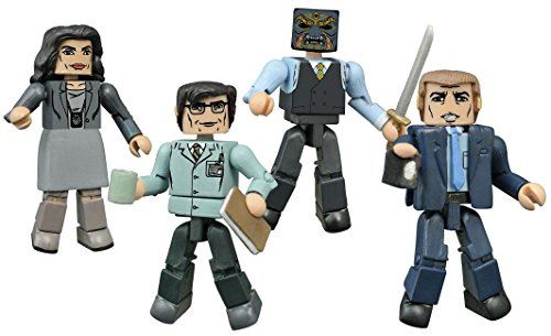 DIAMOND SELECT TOYS Gotham Minimates Series 1 Box Set Action Figure
