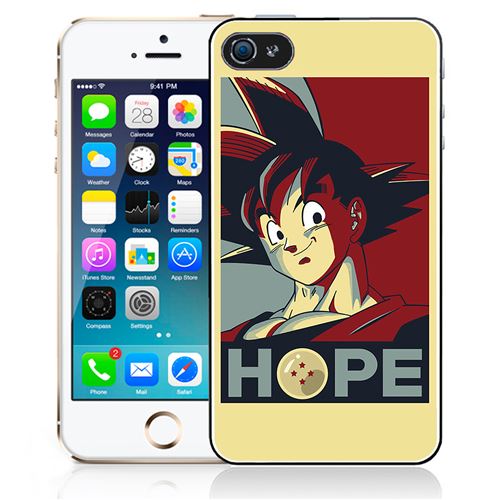 Coque pour iPhone 5C dragon ball hope goku