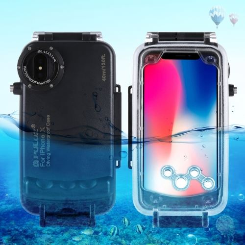 Iphone X / Xs Coque Protection Plastique Resiste Eau Noir Als81227