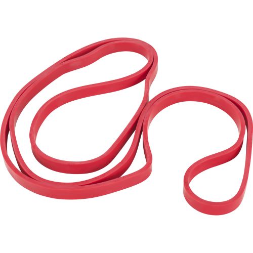 Bande de résistance élastique pour renforcer vos muscles - 2080 x 4,5 x 13mm - rouge 5-50LBS