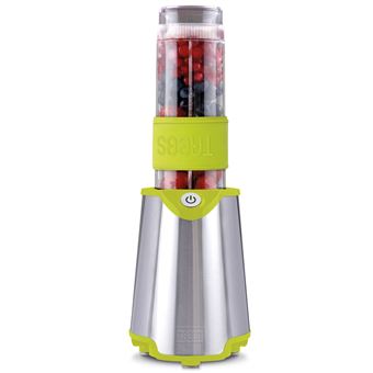 Mixeur Smoothie to go - Acier inox - / Comfortjuicer pour smoothies, jus et boissons sportives Trebs 99331 Acier inoxydable - 1