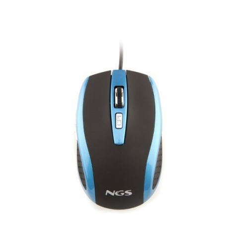 Souris Optique NGS Tick 1600 dpi Noir Bleu