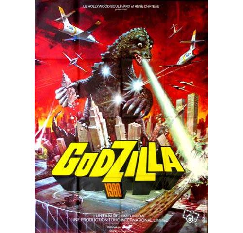 Godzilla AFFICHE CINEMA ORIGINALE
