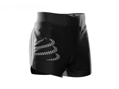 Compressport culotte de course Overshorts noirs pour hommes