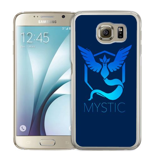 Coque pour Samsung Galaxy S7 pokémon go tema bleue