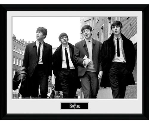 GB Eye affiche dans le cadre The Beatles in London 30 x 40 cm
