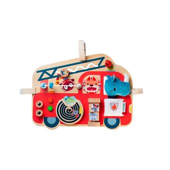 Panneau d'activités Lilliputiens Camion de pompiers - 1