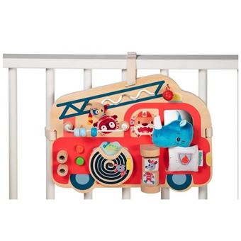 Panneau d'activités Lilliputiens Camion de pompiers