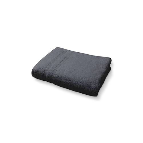 Serviette de toilette 50 x 90 cm 100% coton - Gris anthracite