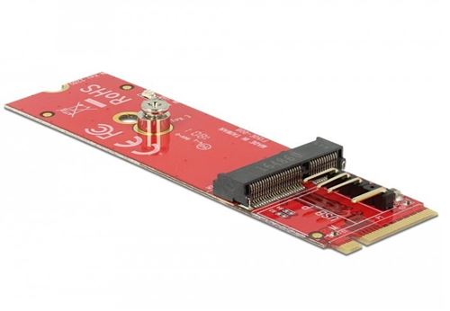 Delock - Adaptateur M.2 Key M vers M.2 Key E - Pour modules USB et PCIe - Image 3