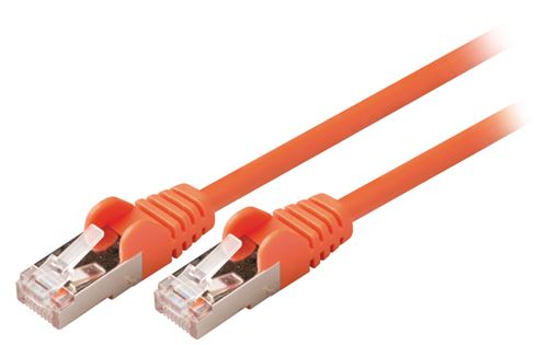 Valueline VLCP85121O75 Câble réseau Cat5e Sf / utp Rj45 (8/8) Mâle - Rj45 (8/8) Mâle 7.50 M Orange