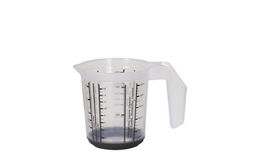 Keeeper 1049082615500 massimo verre mesureur polypropylène graphite 10,5 x 10,5 x 11,5 cm