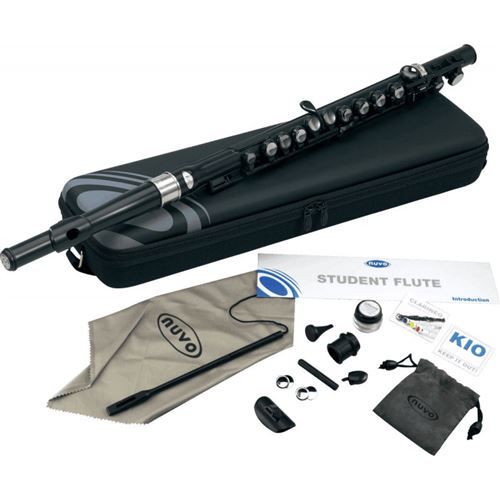 Nuvo N210SF - Flûte Traversière Student Flute Noire et argentée