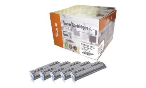 Peach multipack plus compatible avec no. 124a peach kompatible toner+tinte pt563