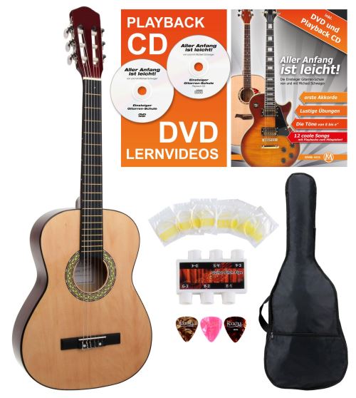 Classic Cantabile Guitare de Concert Acoustic Series AS-851 3/4 Starter Set