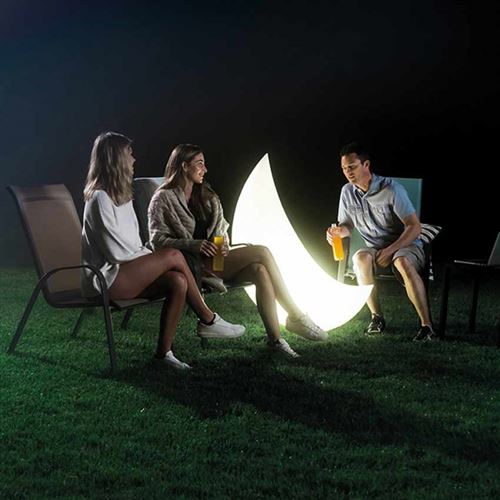 INTEX Lune lumineuse flottante 135x43x89 cm
