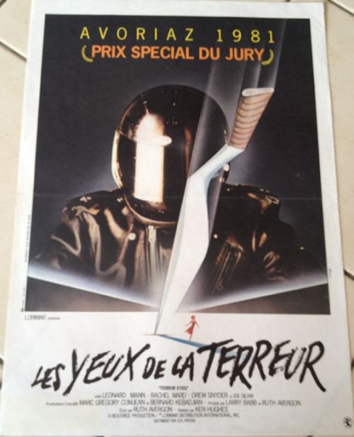 Les Yeux De La terreur AFFICHE CINEMA ORIGINALE