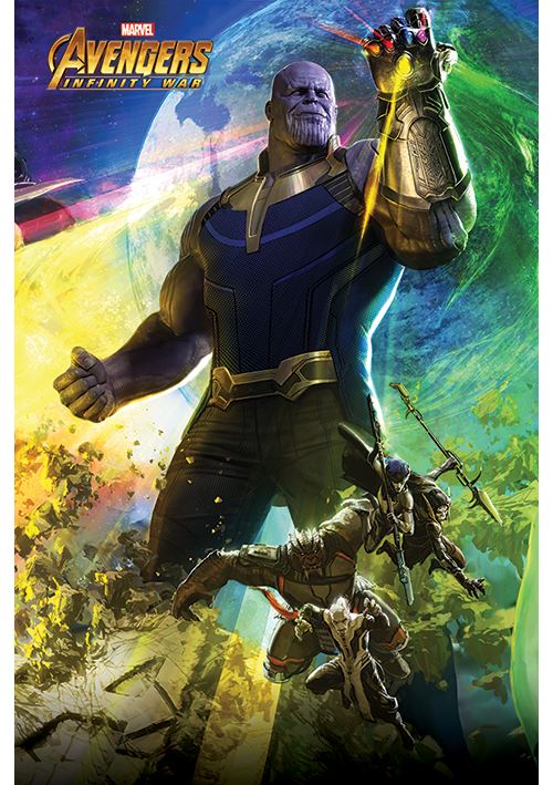 Affiche Maxi Infinity War Thanos