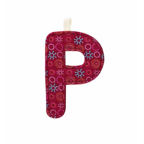 Lettre de l'alphabet décorative p - lilliputiens