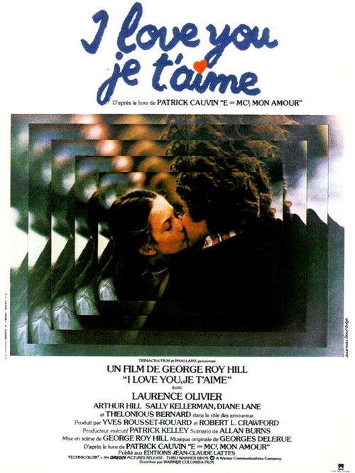 I Love You Je T'Aime AFFICHE CINEMA ORIGINALE