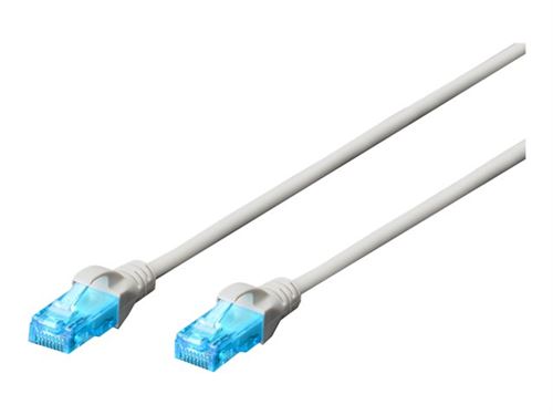 Câble patch (Patch Cord) U/UTP cat. 5e blanc 5m DK-1512-050/WH - Image 4