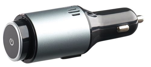 Mini oreillette Bluetooth 4.0 avec chargeur 2x USB pour prise allume-cigare 12V
