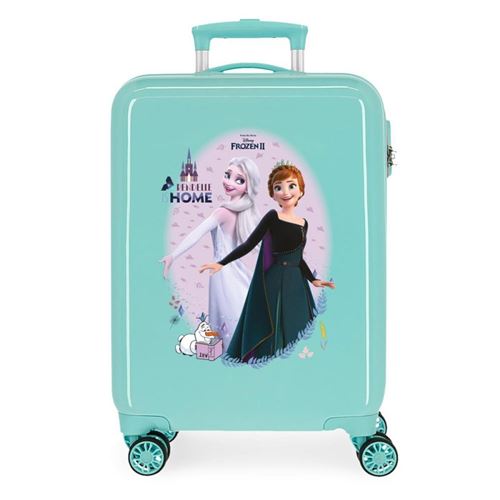 Valise cabine LA REINE DES NEIGES Arendelle is home - menthe 7975