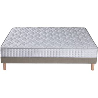 EPEDA Ensemble Matelas Sommier 180 x 200 Orme 180x200cm + 2 sommiers