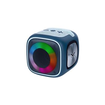 New Majestic FIRE 3 Enceinte portable stéréo Bleu, Argent 7 W - 1