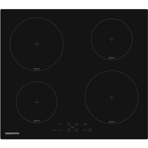 Plaque de cuisson a induction - 4 foyers - 60 cm - BH6ITF37BNM - Noir