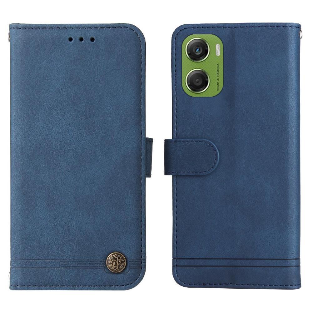 Coque Antichoc Bleue Avec Anneau Pour Motorola Moto G54 5G – Odeydo