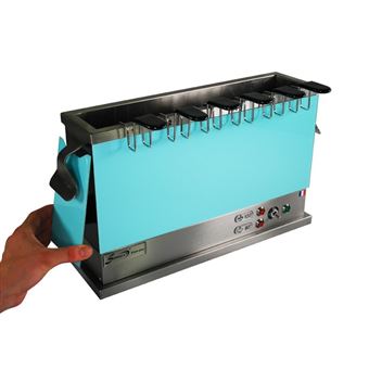 Cuiseur à œufs SARO DAMO - 6 œufs, Inox, Thermostat Réglable - 230V 1,05kW