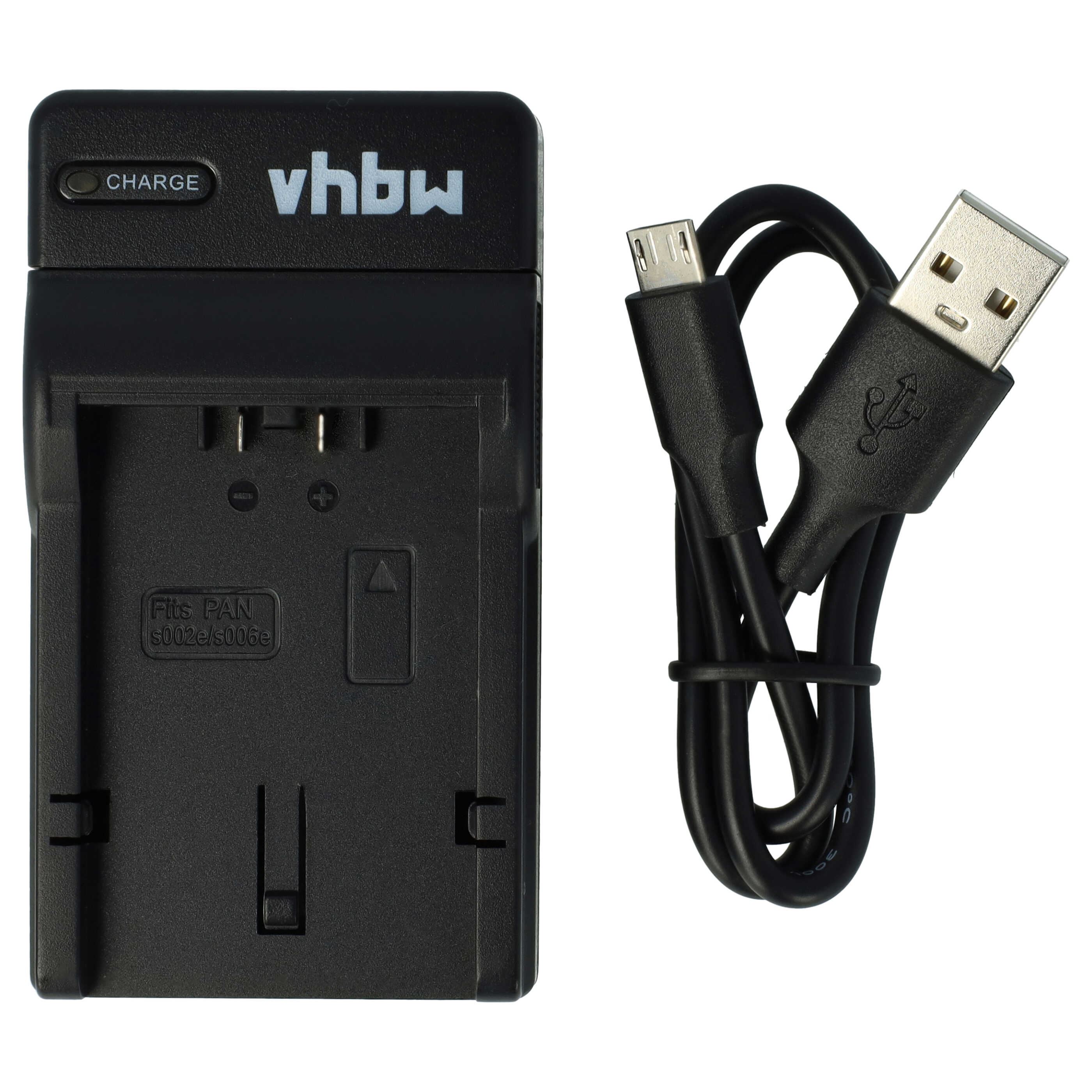 Chargeur Universel Pour Batterie Panasonic CGA-S006 / Leica V-LUX 1 - Secteur & Voiture