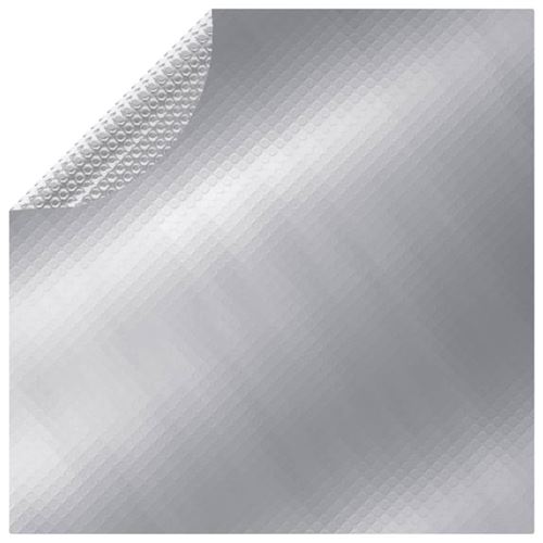 Vidaxl couverture de piscine argent&eacute; 549 cm pe 549 cm