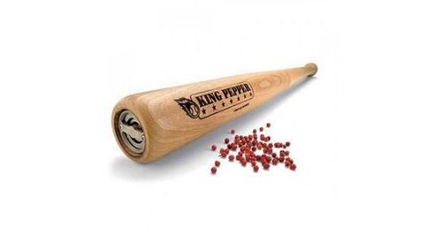 Moulin a poivre en forme de batte de baseball king pepper 72 cm - cole et mason