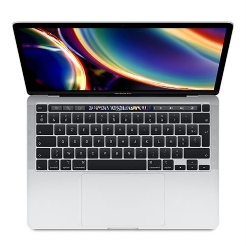 MacBook Pro Touch Bar 13 i7 1,7 Ghz 8 Go RAM 512 Go SSD Argent 2020 - Reconditionné