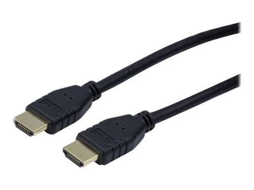 exertis Connect - Ultra High Speed - câble HDMI avec Ethernet - HDMI mâle pour HDMI mâle - 1 m - noir - support 8K, Support 10K UWHD (10 240 x 4320)