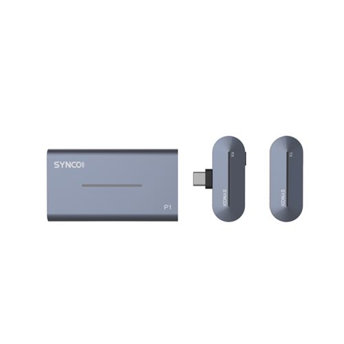Microphone sans fil SYNCO P1T 2.4G Bleu