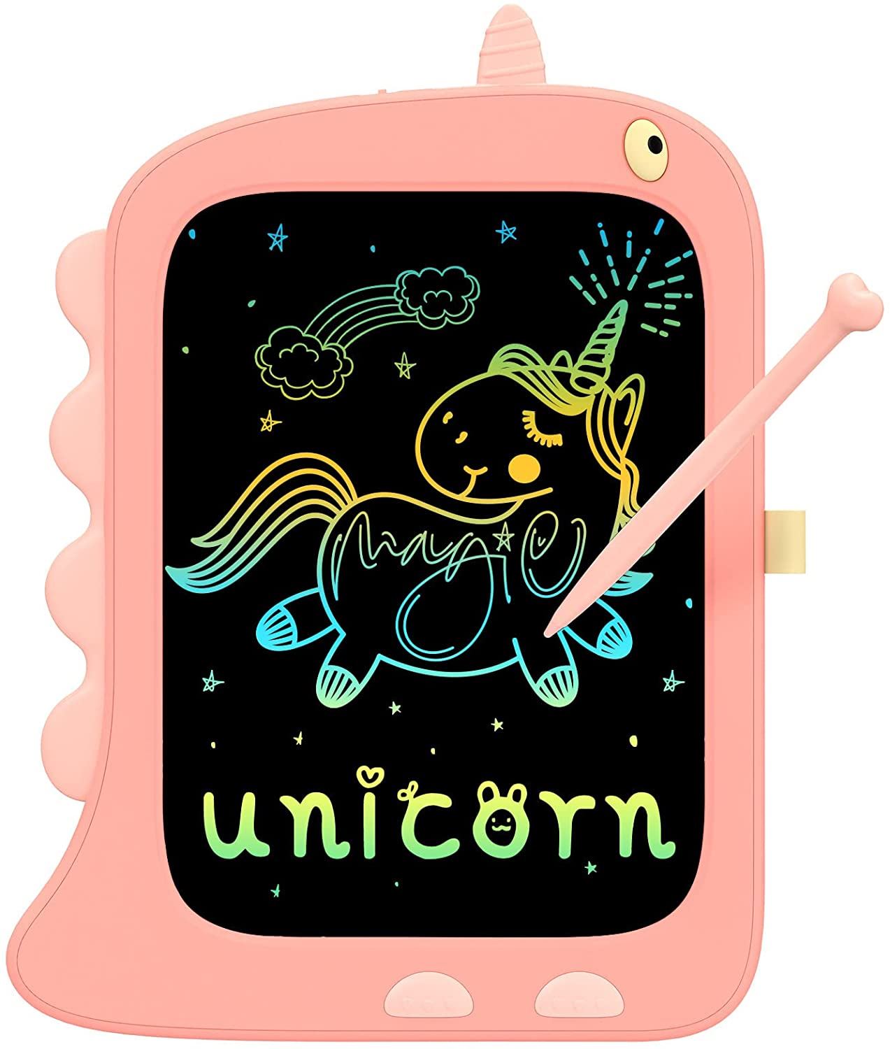 Tablette Dessin Enfant JOEAIS 2 Pack - 10 Pouces LCD | Ardoise Magique Sans Papier | Cadeau Enfants 3-12 Ans (Bleu + Rose)