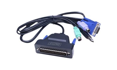 DIGITUS Professional DS-72212 - Commutateur KVM - 1 x KVM port(s) - de bureau